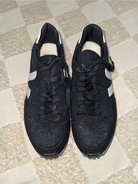 Veja SDU Flannel Black White sneakers size 8